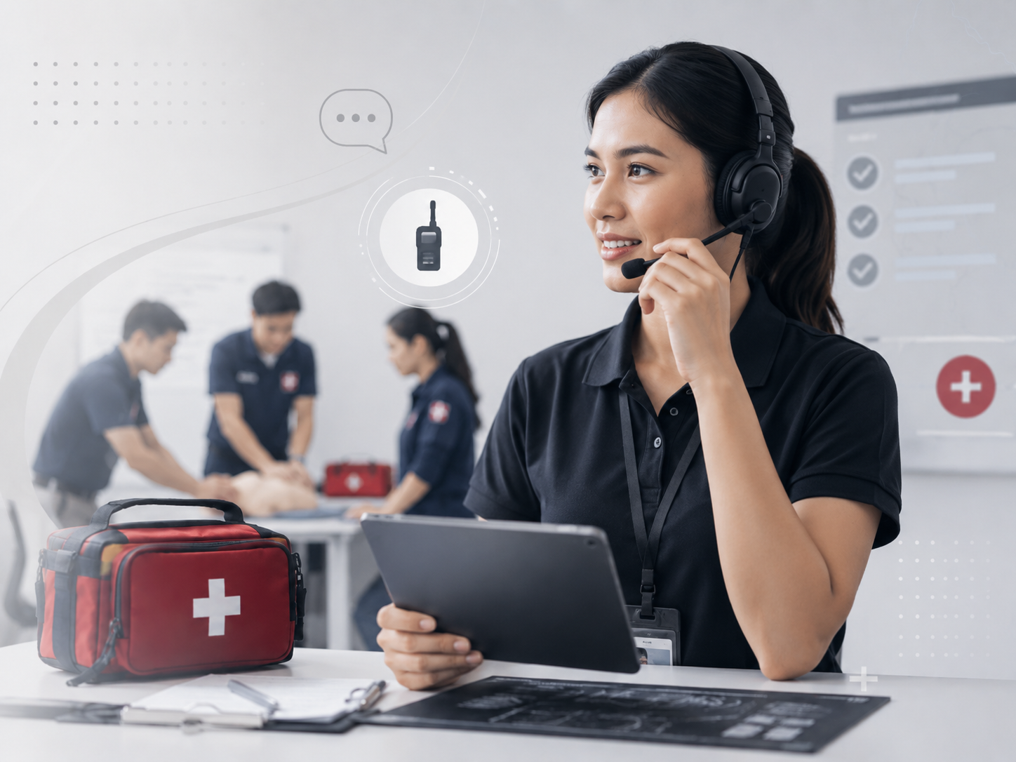 Pelatihan Komunikasi Medis Taktis (Tactical Medical Communication)